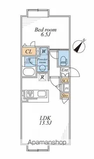 LEGALAND初台【4階】の間取り