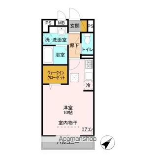 セジュールZEN Ⅲ A【3階】の間取り