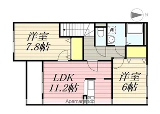 サンコート ウイング【2階】の間取り