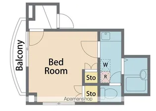 モナ21【205号室】の間取り