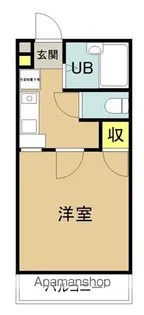 カレッジハウスNEXT21ーⅠ【107号室】の間取り