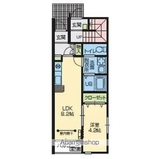 ARVO【1階】の間取り