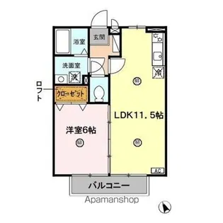 サニーコート杉本 A【2階】の間取り