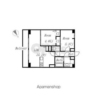 アプリーレ千代田【1202号室】の間取り
