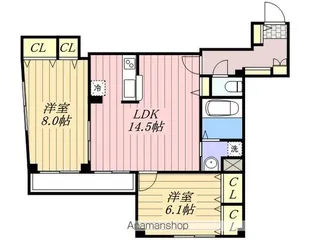 アルコバレーノ シンメイ【4階】の間取り
