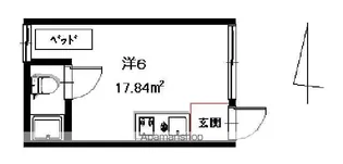 宮脇ハイツ【3階】の間取り