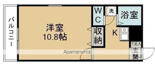 プレジール ダイヤ【105号室】の間取り