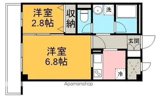サンライトヒルズ【2階】の間取り