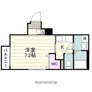 オーシャンパレス・KAI【402号室】の間取り