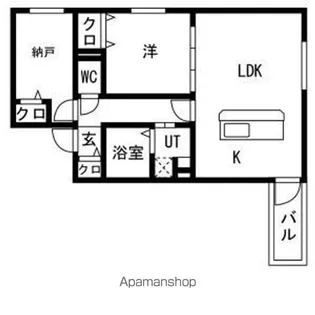 RUSCELLO守山【2階】の間取り