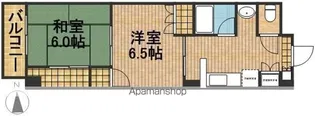 エンブレム元浜【7階】の間取り