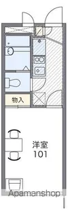レオパレスドルチェ【2階】の間取り