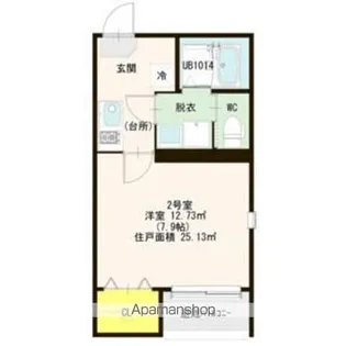 LE・ANGE(ルアンジュ)弐番館【3階】の間取り