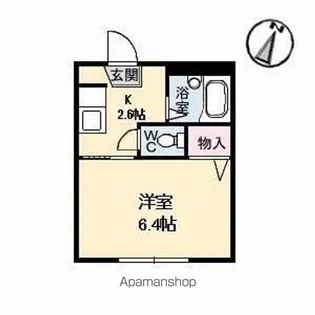 クレセント串山【2階】の間取り