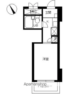 スカイコート横浜山手【306号室号室】の間取り