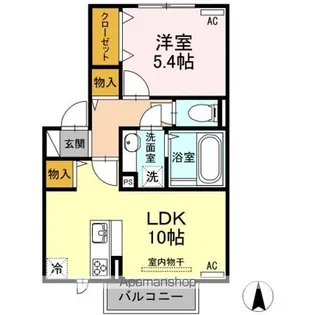 アルムの森【2階】の間取り