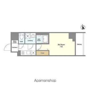 BLAU南池袋【14階】の間取り