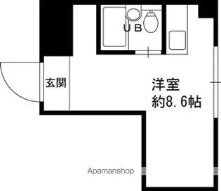 メビウス永和レジデンス【603号室】の間取り