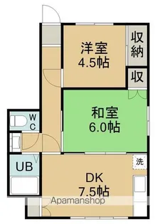 ルグラン亀田本町【203号室】の間取り