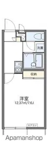 レオパレスソレイユ22【103号室】の間取り
