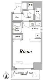 レジディア大井町【7階】の間取り