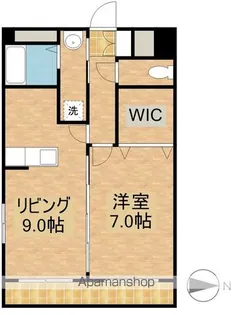 チェリーブロッサムⅠ【2階】の間取り