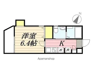 グロリオーサ幕張【1階】の間取り