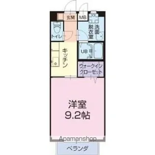 ビューテラス K【2階】の間取り
