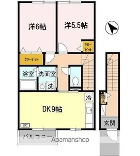ウィニング【2階】の間取り
