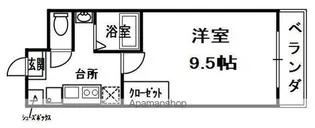 ブランバックス【2階】の間取り
