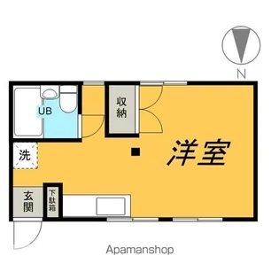 めぞん竜内【8H号室】の間取り