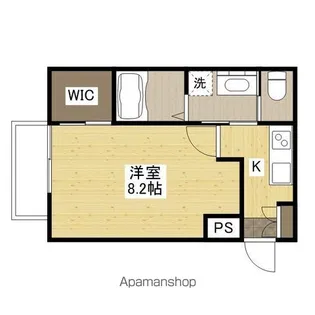ルーク庚午北【3階】の間取り