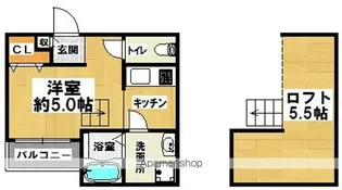 ドリームスクエア【1階】の間取り