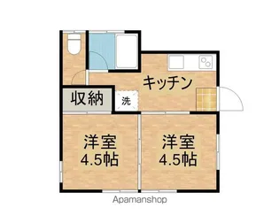 リストハイツ【101号室】の間取り