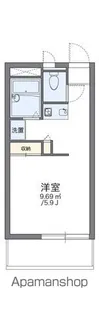 レオパレスマツヤ【3階】の間取り