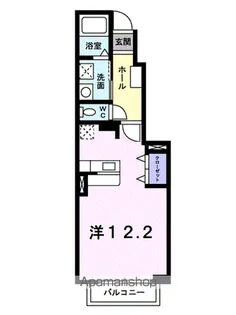 メゾン ド ロベリア【1階】の間取り