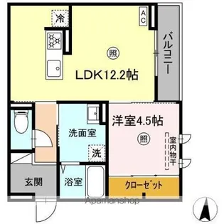 グランヒルHS石垣【3階】の間取り