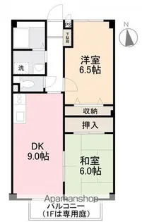 コスモス円座Ⅱ【2階】の間取り
