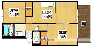 メロディーハウス樫山【1階】の間取り