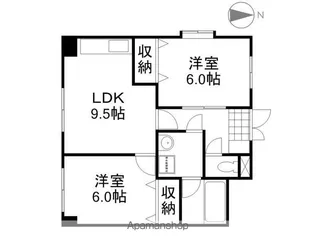 レポーゼ1【2階】の間取り