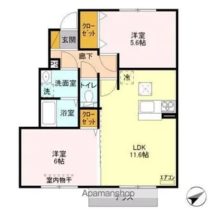 GLAD上本郷 A【1階】の間取り