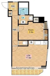 アルクコート【201号室】の間取り