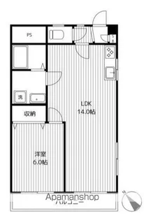 岡本ビル【4階】の間取り