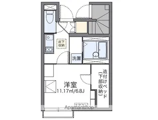 レオネクストブランシュ【108号室】の間取り