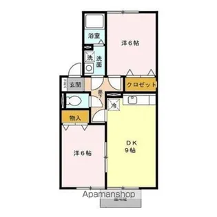 ドミール一社【1階】の間取り