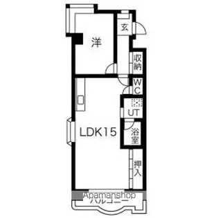 岐阜県岐阜市柳津町梅松4丁目【マンション】の間取り
