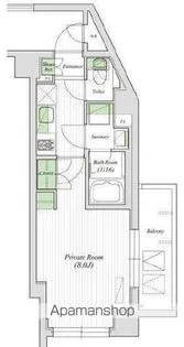 アーバネックス原宿【6階】の間取り