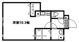 AZUL千代田Ⅰ【1階】の間取り