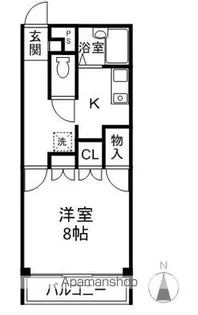 プリムローゼ青木島【4階】の間取り