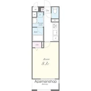 シロノハウス【1階】の間取り